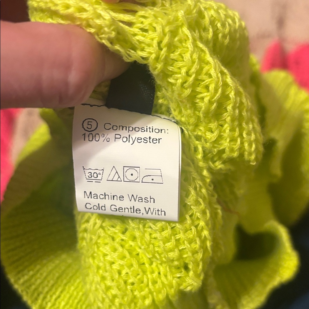 Colorful Knit Sweater - Picture 4 of 7